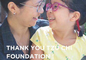 THANK YOU TZU CHI FOUNDATION From YWCA!