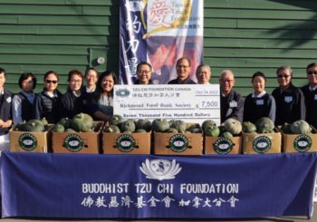 Kudos: Tzu Chi volunteers donate to Richmond Food Bank – Alan Campbell / Richmond News. Oct. 25, 2022